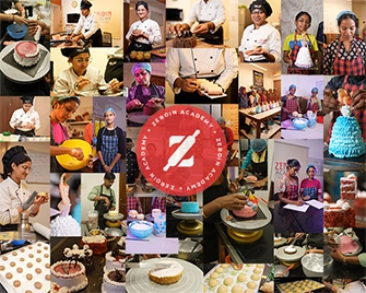 Hand decorated celebration cakes made by students